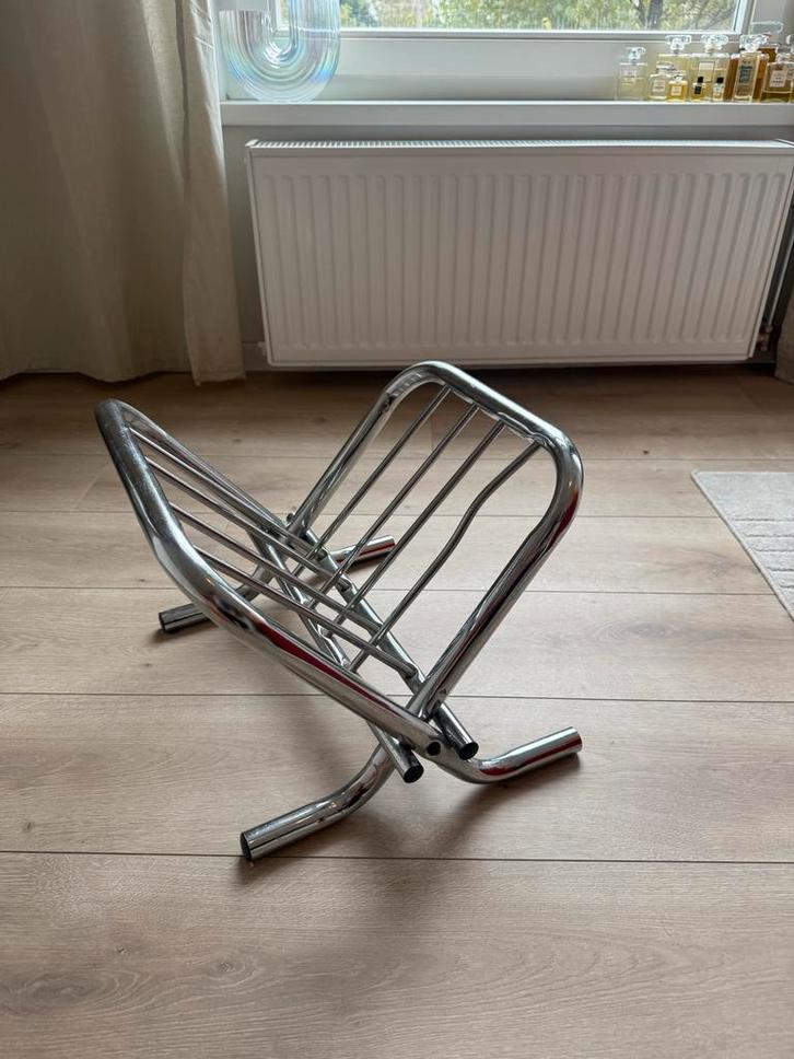 Vintage Zack Lectuurrek - Jaren 80 Design, Huis en Inrichting, Woonaccessoires | Krantenbakken en Lectuurbakken, Gebruikt, Ophalen of Verzenden