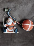 Kerstman aan veer met bal oud, Diversen, Kerst, Ophalen of Verzenden, Gebruikt