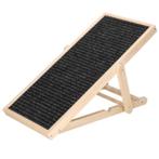 Hondenloopplank - Instelbaar - Zwart/Hout - 78 Cm, Dieren en Toebehoren, Ophalen, Zo goed als nieuw