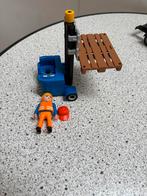 Playmobil Heftruck met Pallet en Werker, Kinderen en Baby's, Speelgoed | Playmobil, Ophalen of Verzenden, Gebruikt, Los playmobil