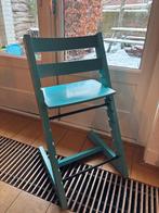 Bekende Stokke kinderstoel – Replica – kleur blauw., Ophalen, Gebruikt, Meegroeistoel