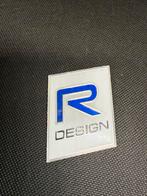 Volvo R-Design Embleem Sticker, Ophalen of Verzenden