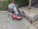 Wike grote fietskar voor twee kinderen, Ophalen, Opvouwbaar, Zo goed als nieuw, Kinderkar