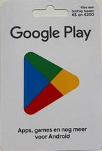 Google Play tegoed vanaf €5,00 tot €200,00, Eén persoon, Overige soorten, Overige typen