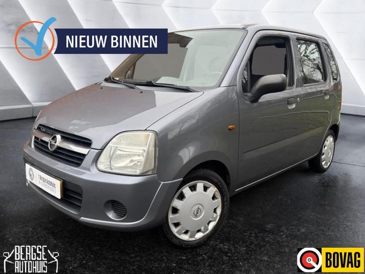 Opel Agila 1.2 16V Essentia 5 deurs Trekhaak Nap (bj 2006), Auto's, Opel, Bedrijf, Te koop, Agila, ABS, Alarm, Elektrische buitenspiegels