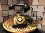 Koperen telefoon,antiek met draaischijf,origineel, Antiek en Kunst, Ophalen of Verzenden, Koper
