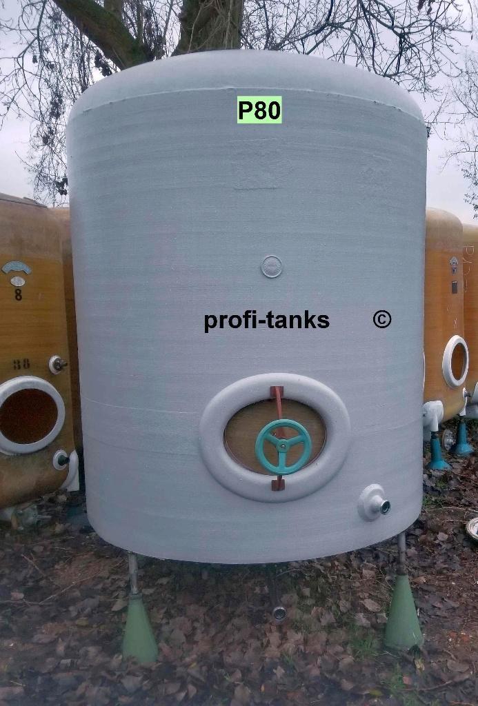 P80 opslagtank 3000 L GFK tank polyestertank watertank vat, Tuin en Terras, Regentonnen, Gebruikt, Kunststof, 150 liter of meer