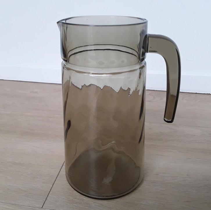 Vintage water/sap kan rookglas, Arcopal, Huis en Inrichting, Keuken | Servies, Zo goed als nieuw, Glas of Glazen, Overige stijlen