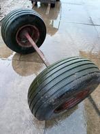 Landbouw as met goede banden, Ophalen