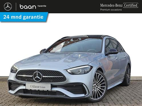 Mercedes-Benz C-Klasse C 180 Estate Premium AMG Line | Panor, Auto's, Mercedes-Benz, Bedrijf, Te koop, C-Klasse, 360° camera, ABS