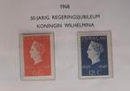 1948 Curaçao Koningin Wilhelmina 50 jarig jubileum 196 - 197, Ophalen