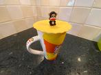 Paul Frank Mug with Silicone Lid, Huis en Inrichting, Ophalen of Verzenden, Zo goed als nieuw, Overige stijlen