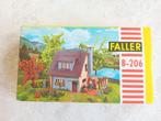 H0#531 Zeldzaam vintage Faller B-206 AMS woonhuis., Hobby en Vrije tijd, Modeltreinen | H0, Ophalen of Verzenden, Gelijkstroom of Wisselstroom