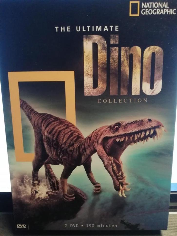 the ultimate dino collection ( 2 dvd's ) national geographic, Cd's en Dvd's, Dvd's | Documentaire en Educatief, Zo goed als nieuw
