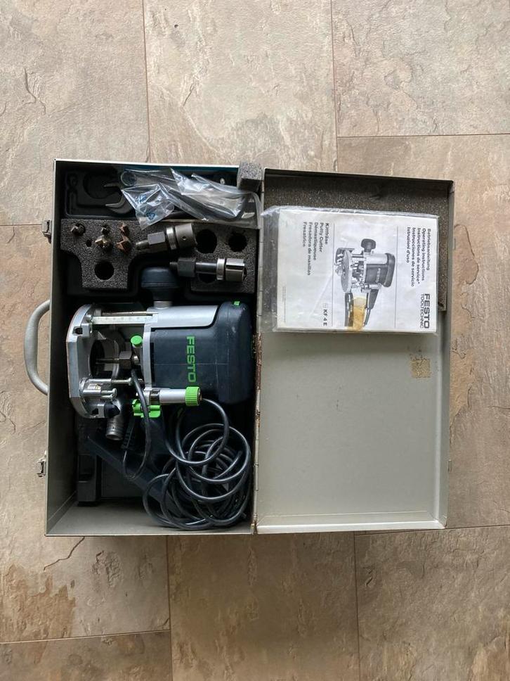 Festool KF 4 E, Doe-het-zelf en Verbouw, Gereedschap | Freesmachines, Nieuw, Elektrisch, Bovenfrees, Ophalen of Verzenden