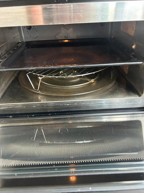 Bauknecht Inbouwoven - Gebruikt, Witgoed en Apparatuur, Ovens, Gebruikt, Inbouw, Oven, 45 tot 60 cm, Hete lucht, Draaiplateau