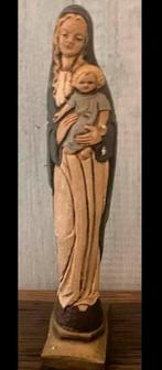 Maria met haar zoon .. mooi gesigneerd beeld, Antiek en Kunst, Antiek | Religie, Ophalen of Verzenden