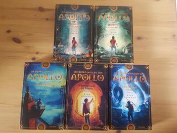 Complete Serie '' De Beproevingen van Apollo '' Rick Riordan