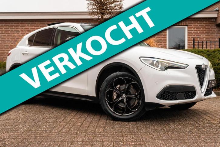 Alfa Romeo Stelvio 2.0 T AWD Super 200 PK Pano Camera Stoel/, Auto's, Alfa Romeo, Bedrijf, Te koop, Stelvio, 4x4, ABS, Achteruitrijcamera