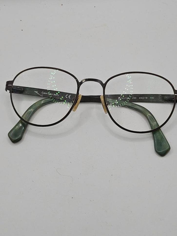 Vintage Calvin Klein bril op sterkte, Sieraden, Tassen en Uiterlijk, Zonnebrillen en Brillen | Heren, Gebruikt, Bril, Overige merken