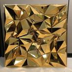 3D Wandpanelen Diamant Goud Glossy 3 m² 50x50cm per paneel, Totaal Decor, Tdmarkplaats@gmail.com, Nieuw, Geograaf 16, 6921 EW Duiven