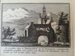 gravure sluis in IJsselstein bij IJsselpoort 1711 Schijnvoet, Antiek en Kunst, Verzenden