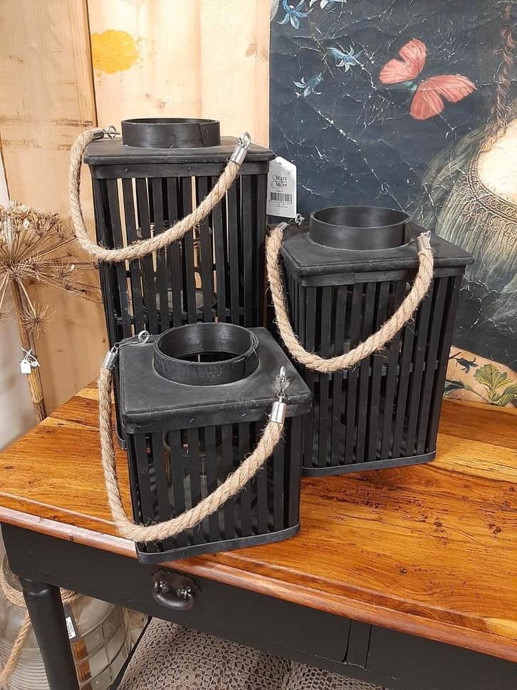 ACTIE! NIEUW! Set windlichten, waxinehouder, kandelaar, Huis en Inrichting, Woonaccessoires | Kandelaars en Kaarsen, Nieuw, Kandelaar