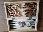 schaakspel schaken spel reis backgammon tric trac koffer nie, Hobby en Vrije tijd, Gezelschapsspellen | Bordspellen, Ophalen of Verzenden