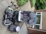 Duo mountain buggy, Kinderen en Baby's, Kinderwagens en Combinaties, Gebruikt, Verstelbare duwstang, Combiwagen, Ophalen