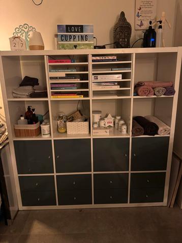 IKEA Kallax kast 147x147cm wit beschikbaar voor biedingen