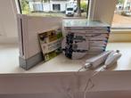 Nintendo Wii met 10 spellen, Spelcomputers en Games, Ophalen, Zo goed als nieuw, Met 2 controllers