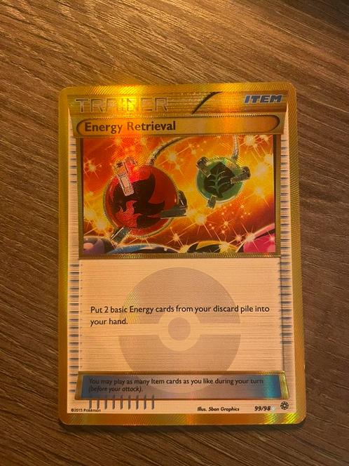 Energy Retrieval #99/98 -, Hobby en Vrije tijd, Verzamelkaartspellen | Pokémon, Zo goed als nieuw, Meerdere kaarten, Ophalen of Verzenden