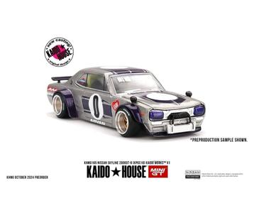 Nissan Skyline 2000GT-R Kaido Works V1 van Mini GT 1/64 165 beschikbaar voor biedingen