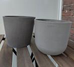 2x Ecopots flower pot (d 19cm & 20cm), Ophalen, Kunststof, Gebruikt, Minder dan 30 cm