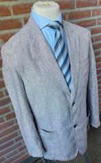 LIV bruin/wit jasje/  blazer, 100% Linnen Maat 54, Kleding | Heren, Kostuums en Colberts, Ophalen of Verzenden, Zo goed als nieuw