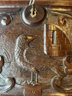 HENDRICKX  J.E. Elwell and Son. Bureau, laden en bovenkast., Antiek en Kunst, Antiek | Meubels | Kasten, Ophalen