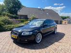 Audi A6 S-line 3.0 v6 diesel youngtimer! (Inruil mogelijk), Automaat, 1800 kg, Zwart, Stoelverwarming