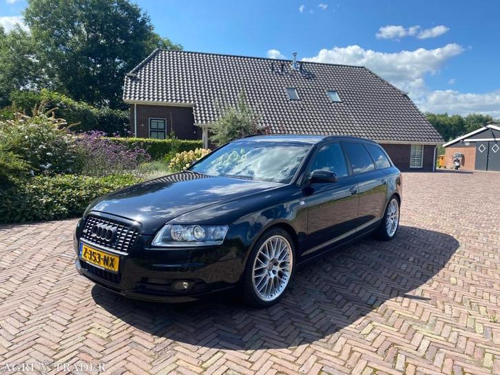 Audi A6 S-line 3.0 v6 diesel youngtimer! (Inruil mogelijk), Auto's, Audi, Bedrijf, A6, ABS, Adaptieve lichten, Airbags, Airconditioning
