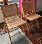 Mooie vintage houten klapstoelen, Ophalen