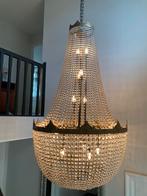 Prachtige grote zakkroonluchter 180cm hoog 95 diameter, Ophalen, Zo goed als nieuw, Glas