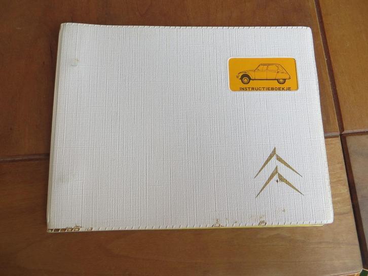 Instructieboek Citroen Dyane 435, Citroen Dyane 6 1973, Auto diversen, Handleidingen en Instructieboekjes, Ophalen of Verzenden