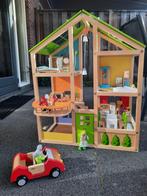 Hape poppenhuis, Kinderen en Baby's, Speelgoed | Poppenhuizen, Ophalen, Gebruikt, Poppenhuis