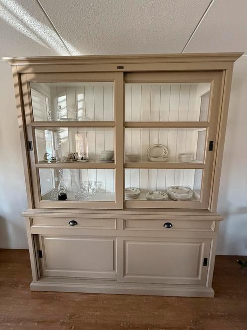 Vitrine - winkelkast, Huis en Inrichting, Kasten | Vitrinekasten, Gebruikt, 200 cm of meer, 50 tot 75 cm, Ophalen of Verzenden