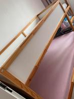 IKEA KURA Keerbaar eenpersoonsbed, wit/grenen, 90x200 cm, Kinderen en Baby's, Kinderkamer | Stapelbedden en Hoogslapers, Ophalen