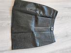 Leren rok, Kleding | Dames, Maat 38/40 (M), Zwart, Ophalen of Verzenden, Zo goed als nieuw