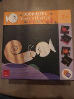 Duopuzzel Klein Wit Visje - Kleuren Puzzel, Ophalen of Verzenden, 10 tot 50 stukjes, Nieuw, 2 tot 4 jaar