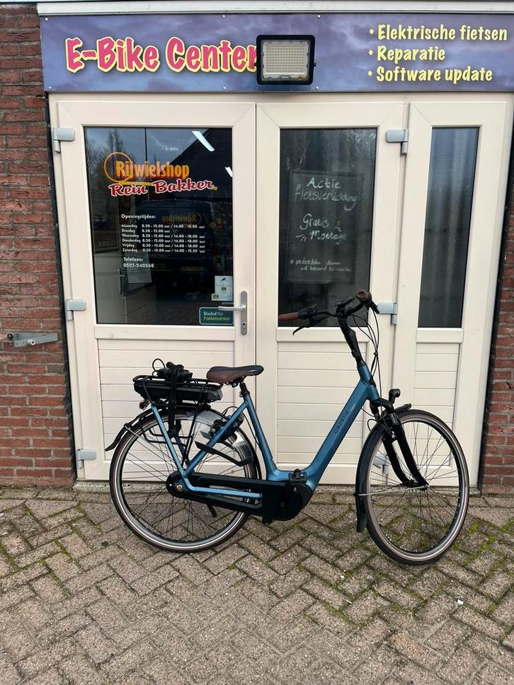 In zeer nette staat gazelle orange c7d 57 400 wh accu, Fietsen en Brommers, Fietsen | Dames | Damesfietsen, Zo goed als nieuw