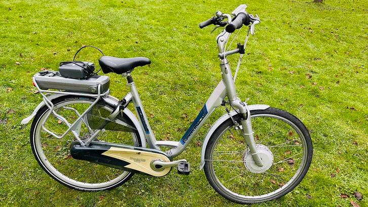 I.g.st mooie damesfiets E-bike Sparta 53cm 8 speed, Fietsen en Brommers, Fietsen | Dames | Damesfietsen, Gebruikt, Sparta, Versnellingen