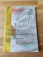Doen en blijven doen - Voorlichting paramedici, Ophalen of Verzenden, Zo goed als nieuw, MBO, Bohn Stafleu van Loghum