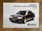 Zeldzame folder Mercedes-Benz E-klasse 200-300 W124 Lorinser, Ophalen of Verzenden, Nieuw, Mercedes, Lorinser